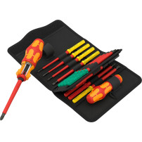 Wera Kraftform Kompakt VDE 17 RA 1, 17 pezzi, Cacciavite