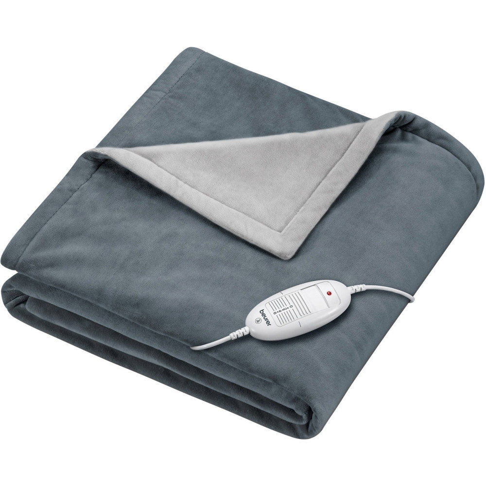 Beurer Coperta termica HD 75 Cosy Dark Grey, Coperte elettriche