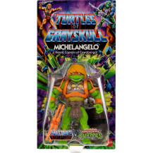 Mattel Origins Turtles Grayskull Michelangelo, Gioco figura