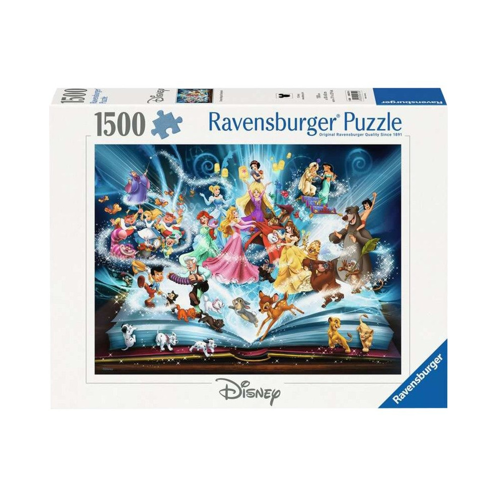 Ravensburger Puzzle Libro delle fiabe magico di Disney