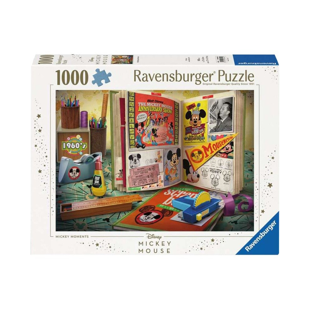 Ravensburger Puzzle 1960 Mickey Moments