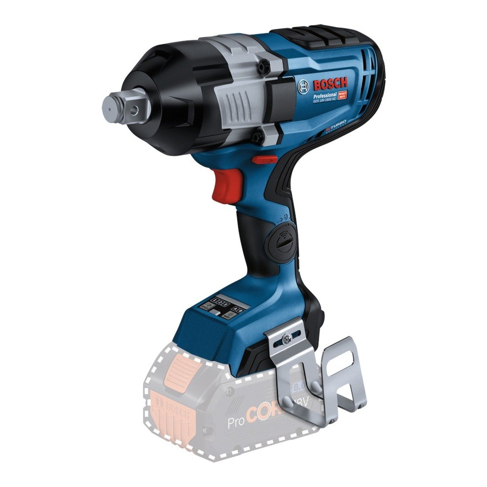 Bosch PRO Avvitatore a impulsi a batteria BITURBO GDS 18V-1600 HC Professional solo, 18Volt