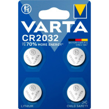 VARTA Pila a bottone al litio CR2032, 3 volt, Batteria