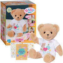 ZAPF Creation @ BABY born Singing Teddy (german version), Peluche animali