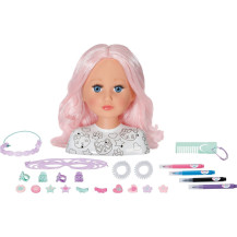 ZAPF Creation BABY born Styling Head Artist, Testina per trucco/acconciature