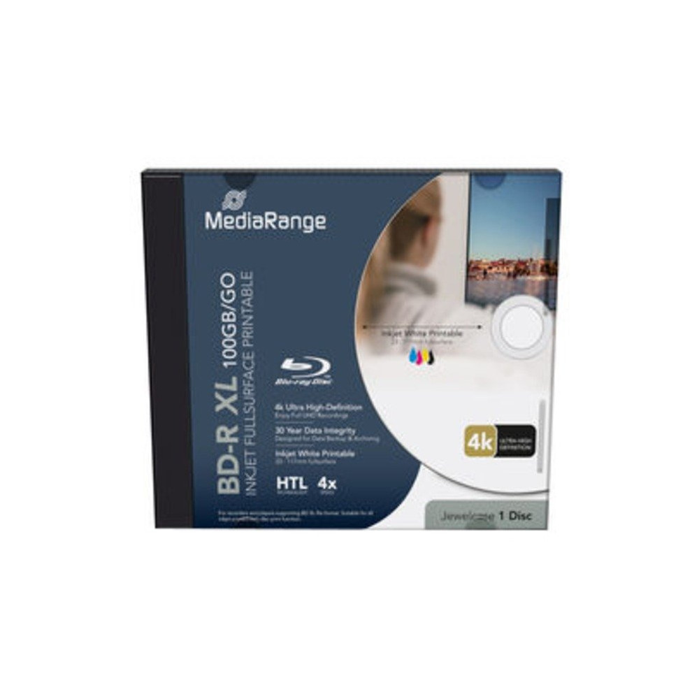 MediaRange BD-R XL 100GB, Dischi Blu-ray