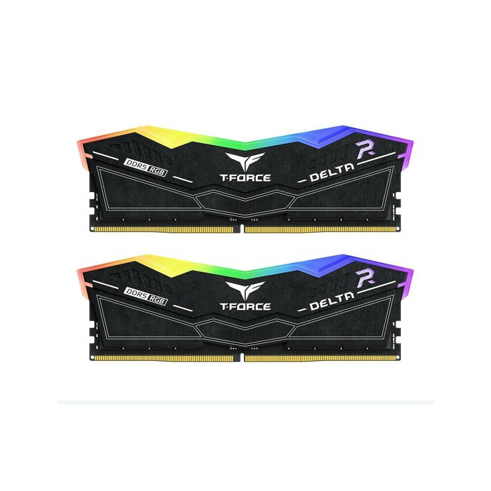 Ram Team Group Delta DDR5 6400Mhz (2x16) 32GB RGB Nero XMP EXPO CL32