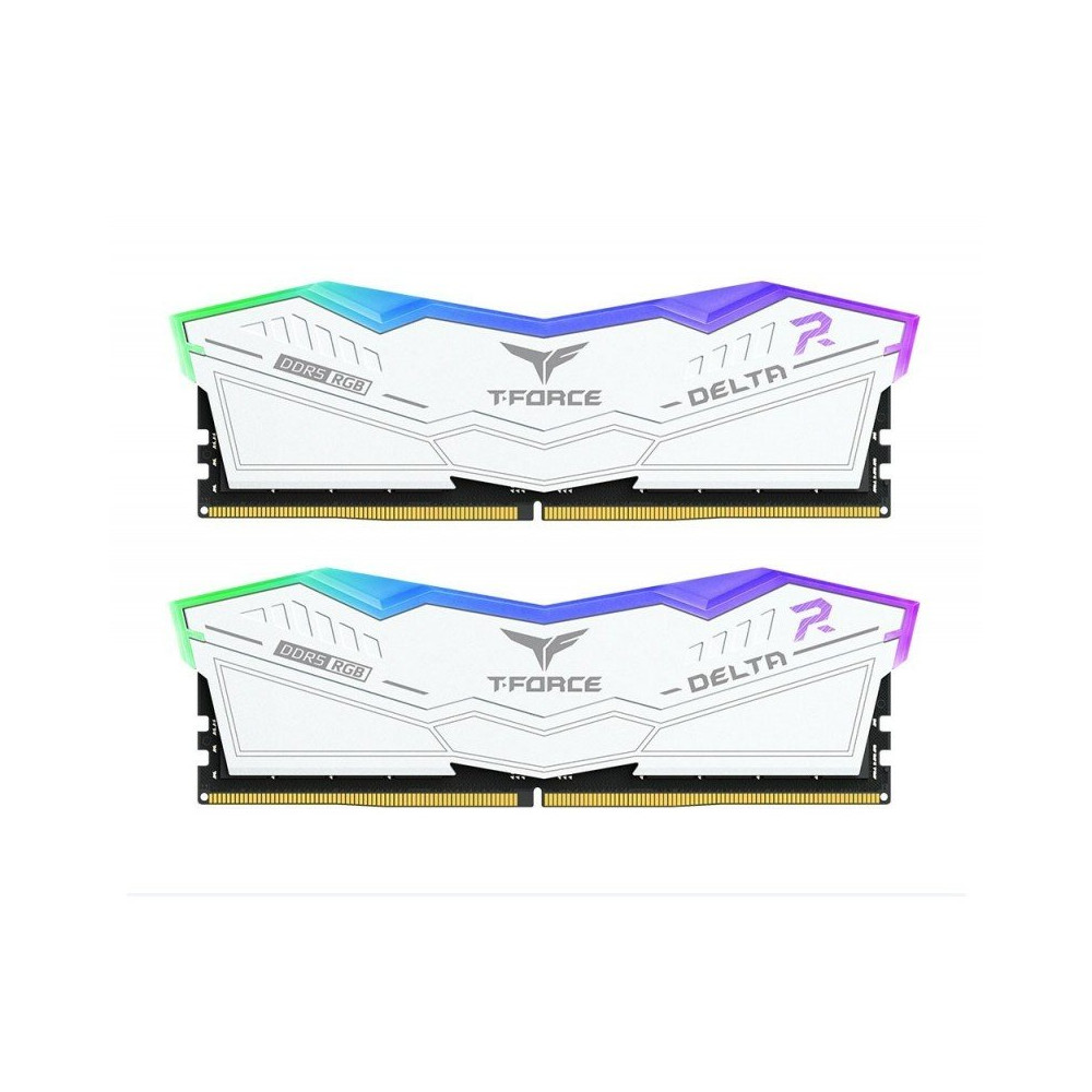 Ram Team Group Delta DDR5 6400Mhz (2x16) 32GB RGB XMP Bianco CL32