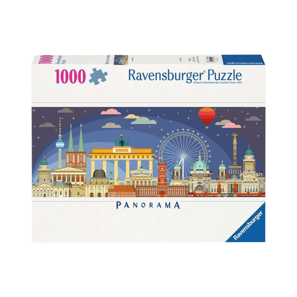 Ravensburger Puzzle Panorama - Notte a Berlino