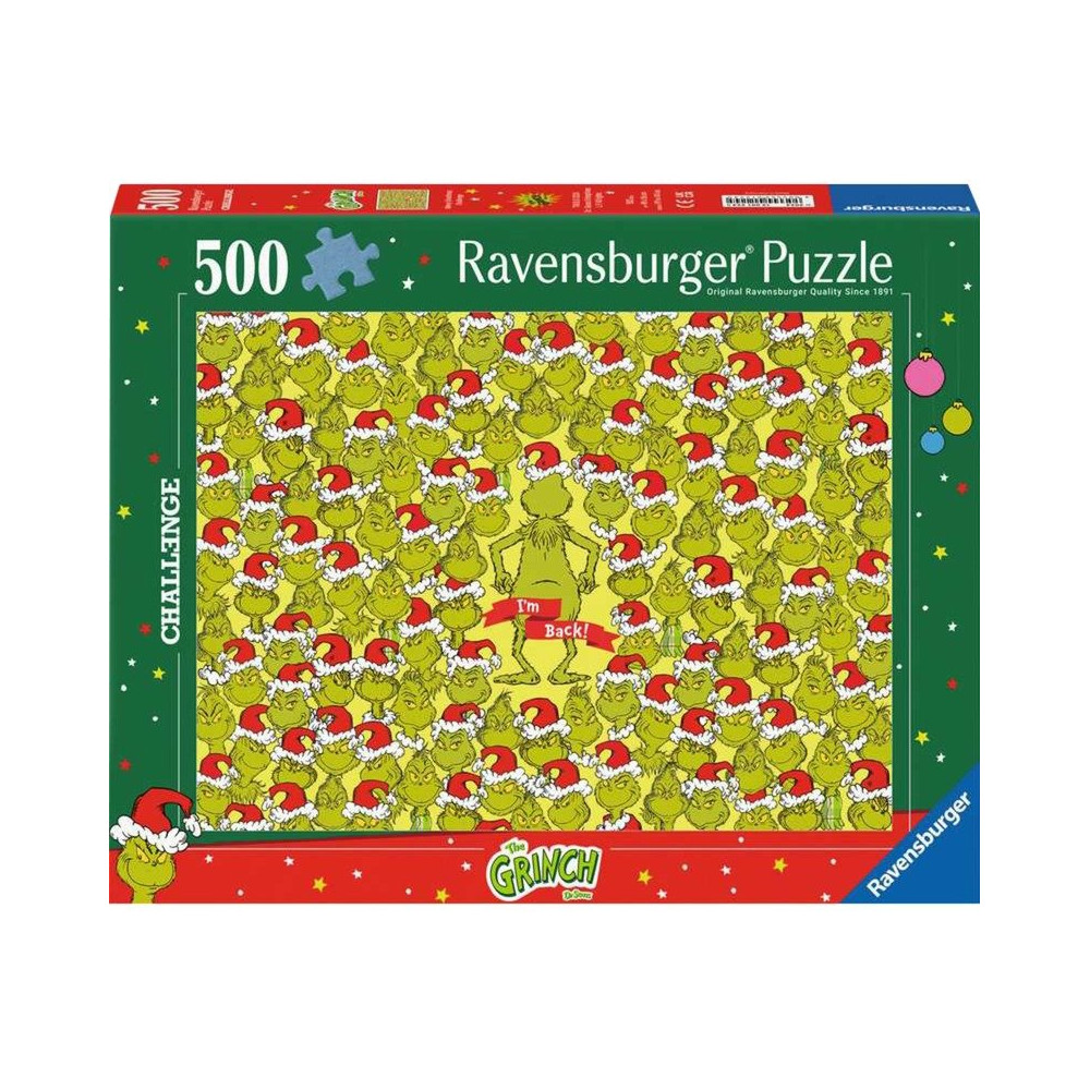 Ravensburger Puzzle Merry Grinchmas Challenge