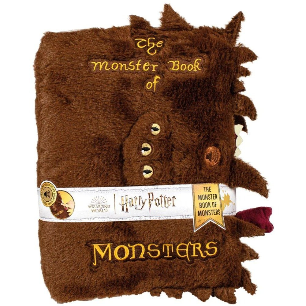 Schmidt Spiele Harry Potter: Libro dei mostri con suono, Peluche animali