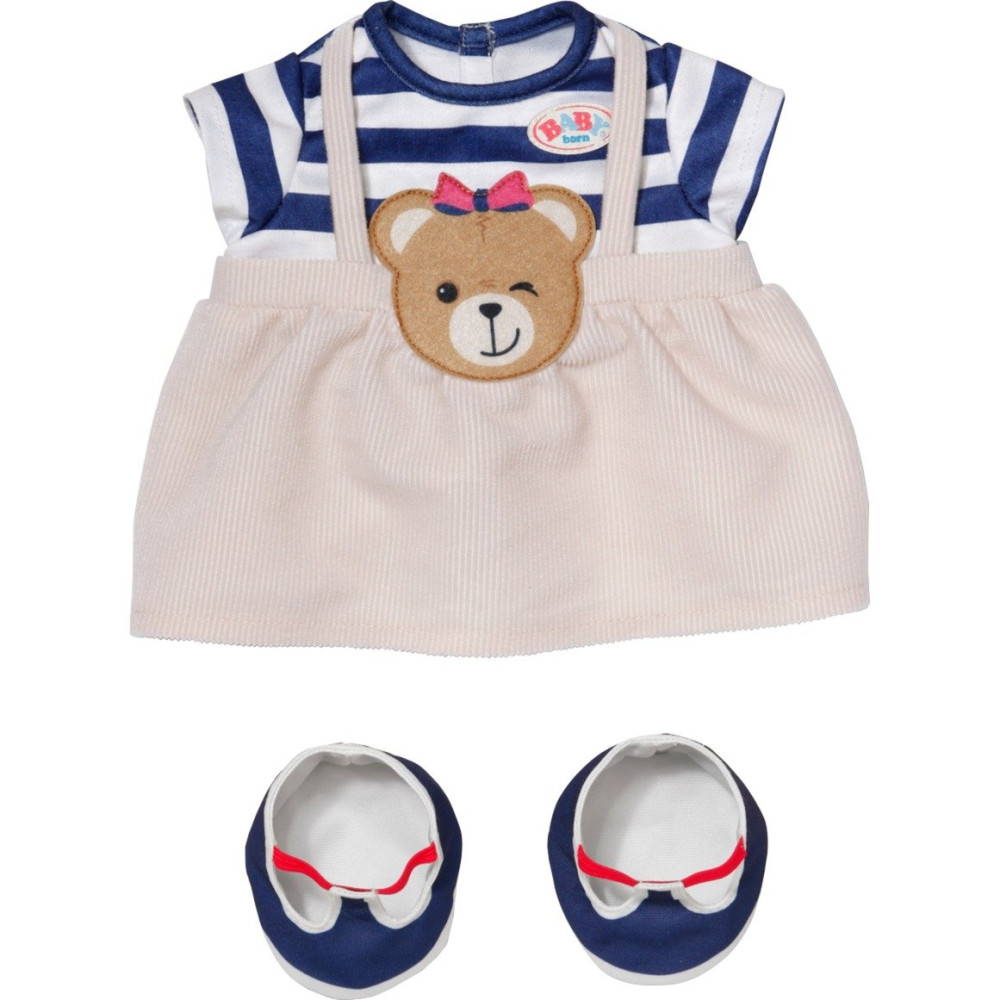 ZAPF Creation BABY born® Vestito Teddy 43cm, Accessori della bambola