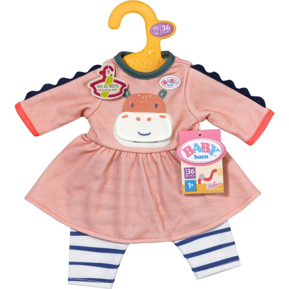ZAPF Creation BABY born Dress Jungle 36cm, Accessori della bambola