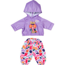ZAPF Creation BABY born Hoodie Outfit 43cm, Accessori della bambola
