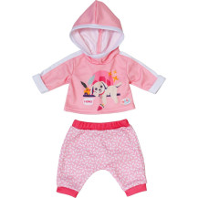 ZAPF Creation BABY born Jogging Suit Pink 43cm, Accessori della bambola