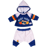 ZAPF Creation BABY born Jogging Suit Navy 43cm, Accessori della bambola