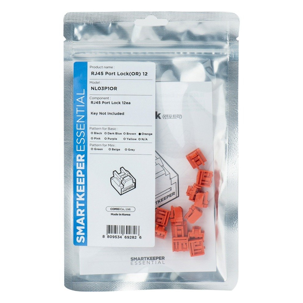 SMARTKEEPER ESSENTIAL RJ45 Port Lock (NL03), Serratura da infilare