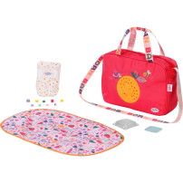 ZAPF Creation BABY born Changing Bag Pinplay, Accessori della bambola