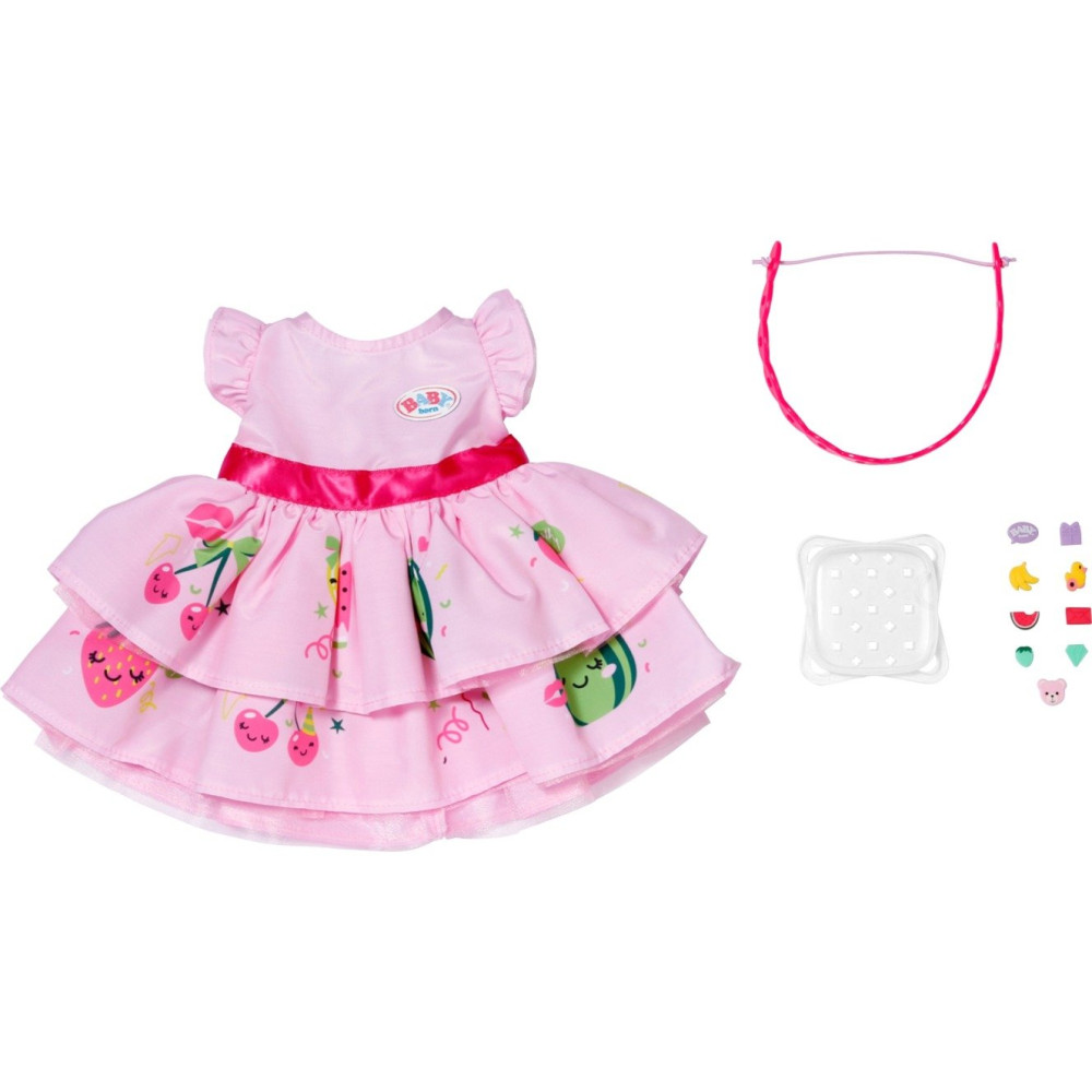 ZAPF Creation BABY born Dress with Pinplay 43cm, Accessori della bambola