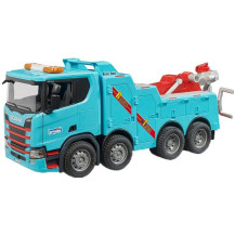 bruder Scania Super 560R camion di soccorso e traino con modulo luce e suono, Veicolo modello