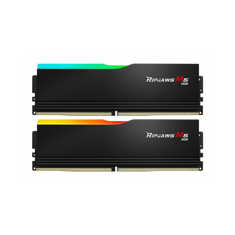 Ram G.Skill Ripjaws M5 DDR5 6000Mhz 64GB (2x32GB) RGB CL28 Nero XMP