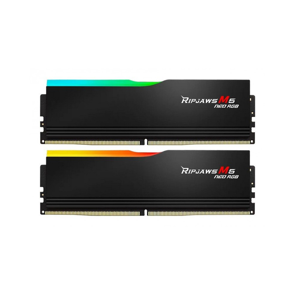 Ram G.Skill Ripjaws M5 NEO DDR5 6000Mhz 64GB (2x32GB) RGB CL32 Nero EXPO