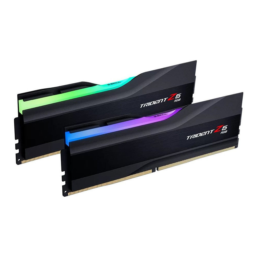 G.Skill Trident Z5 RGB F5-6000J2836G32GX2-TZ5RK, 64 GB, 2 x 32 GB, DDR5, 288-pin DIMM