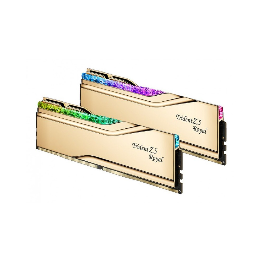 Ram G.Skill Trident Z5 Royal DDR5 6000Mhz 32GB (2X16GB) RGB CL28 XMP Oro