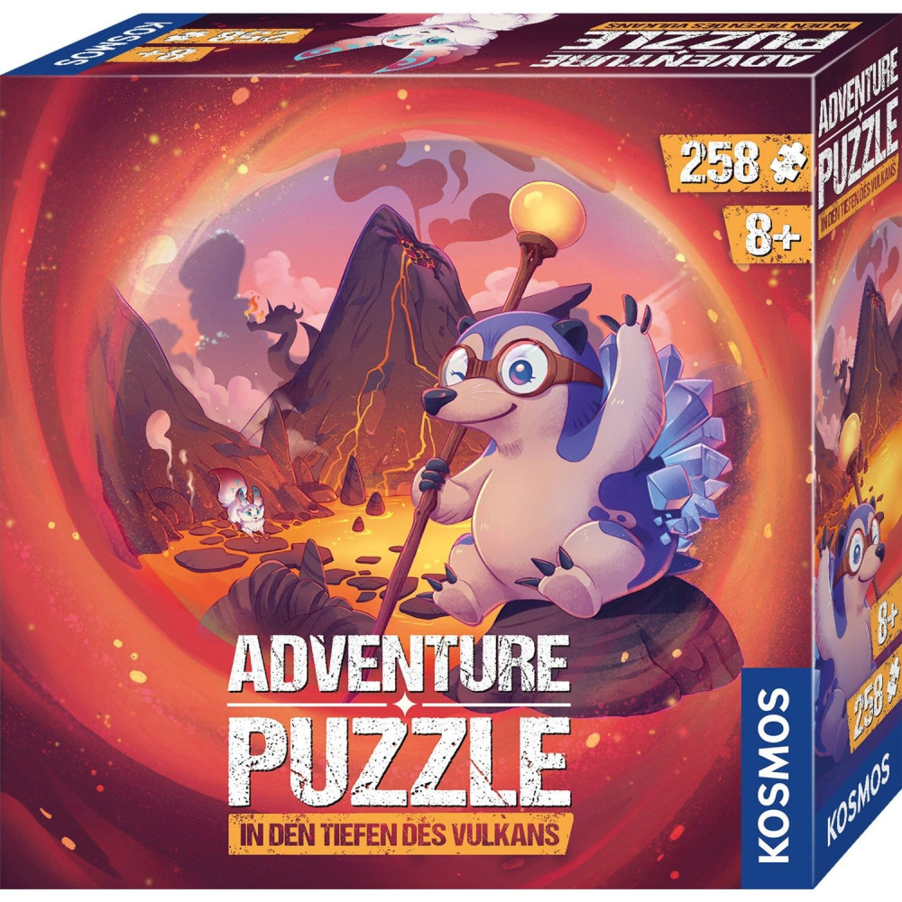 KOSMOS Adventure Puzzle: Nelle profondità del vulcano