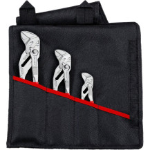 KNIPEX Set di chiavi a pinza, 3 pezzi, Set pinze