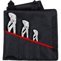 KNIPEX Set di chiavi a pinza, 3 pezzi, Set pinze