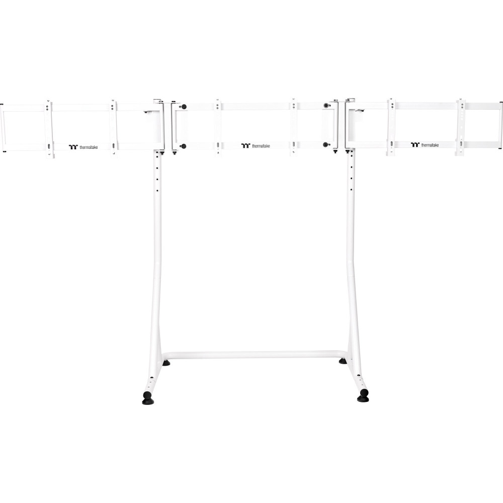Thermaltake Triple Monitor Stand Pro Snow, Base per monitor
