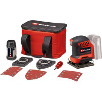 EINHELL Levigatrice orbitale a batteria Power X-Change TE-OS 18/113 3X Li-Solo, 18 Volt