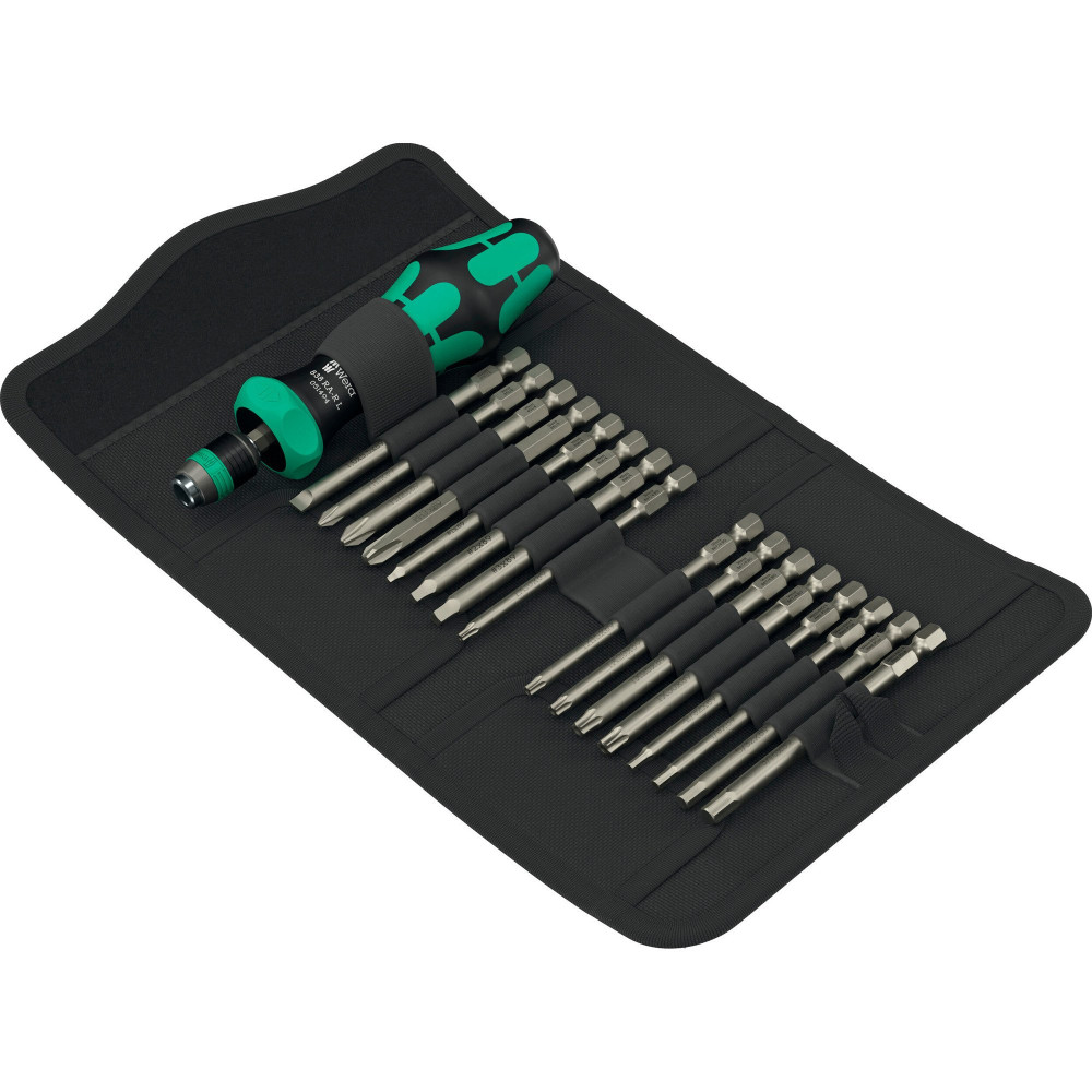 Wera Kraftform Kompakt 60 RA-R Imperial 1, Set di bit