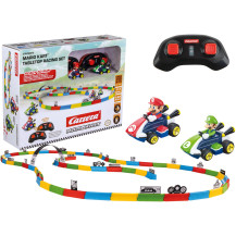 Carrera 2,4GHz Mario Kart Tabletop Racing Set - Mario & Luigi, RC
