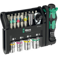 Wera Tool-Check Modular 1, Set di bit