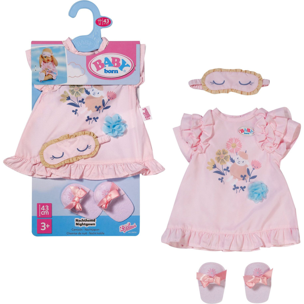 ZAPF Creation BABY born Night Gown 43cm, Accessori della bambola