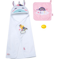 ZAPF Creation BABY born Hooded Towel Set, Accessori della bambola