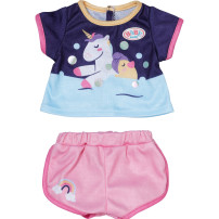 ZAPF Creation BABY born Unicorn Short Pyjamas 43cm, Accessori della bambola
