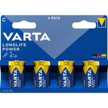 VARTA Batteria Longlife Power LR14, C (Baby)
