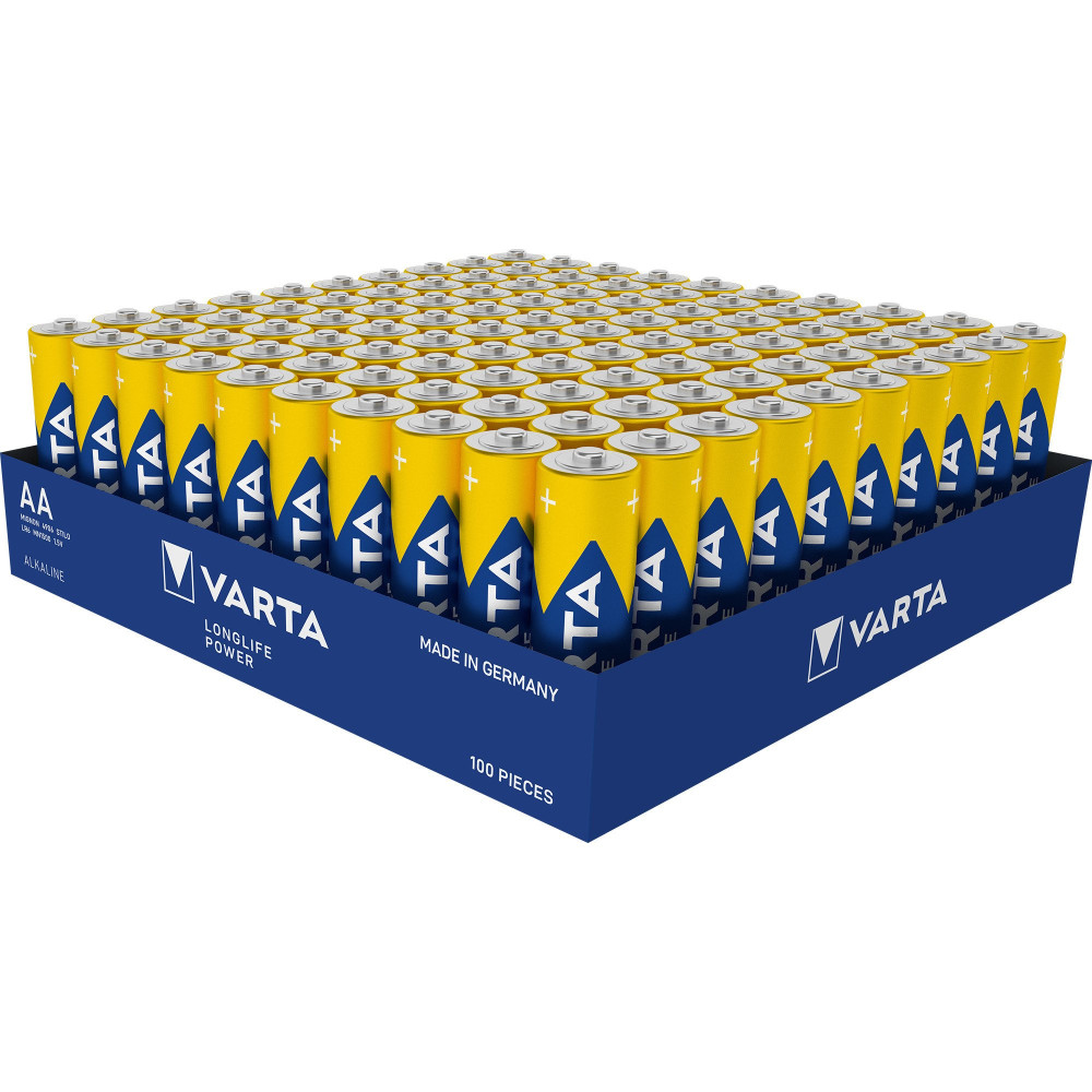 VARTA Batteria Longlife Power LR06 Vassoio, AA (Mignon)