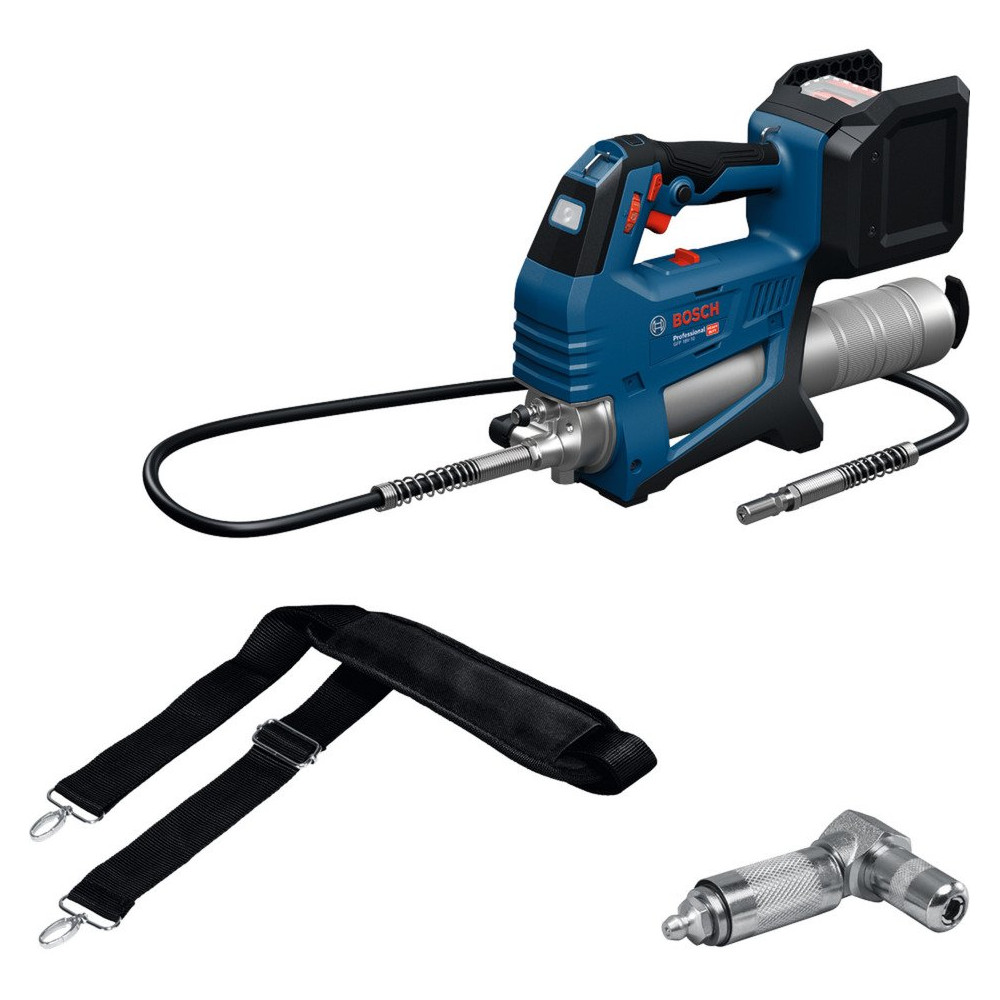 Bosch Pressa per grasso a batteria GFP 18V-10 Professional solo, 18Volt, Pistola grasso