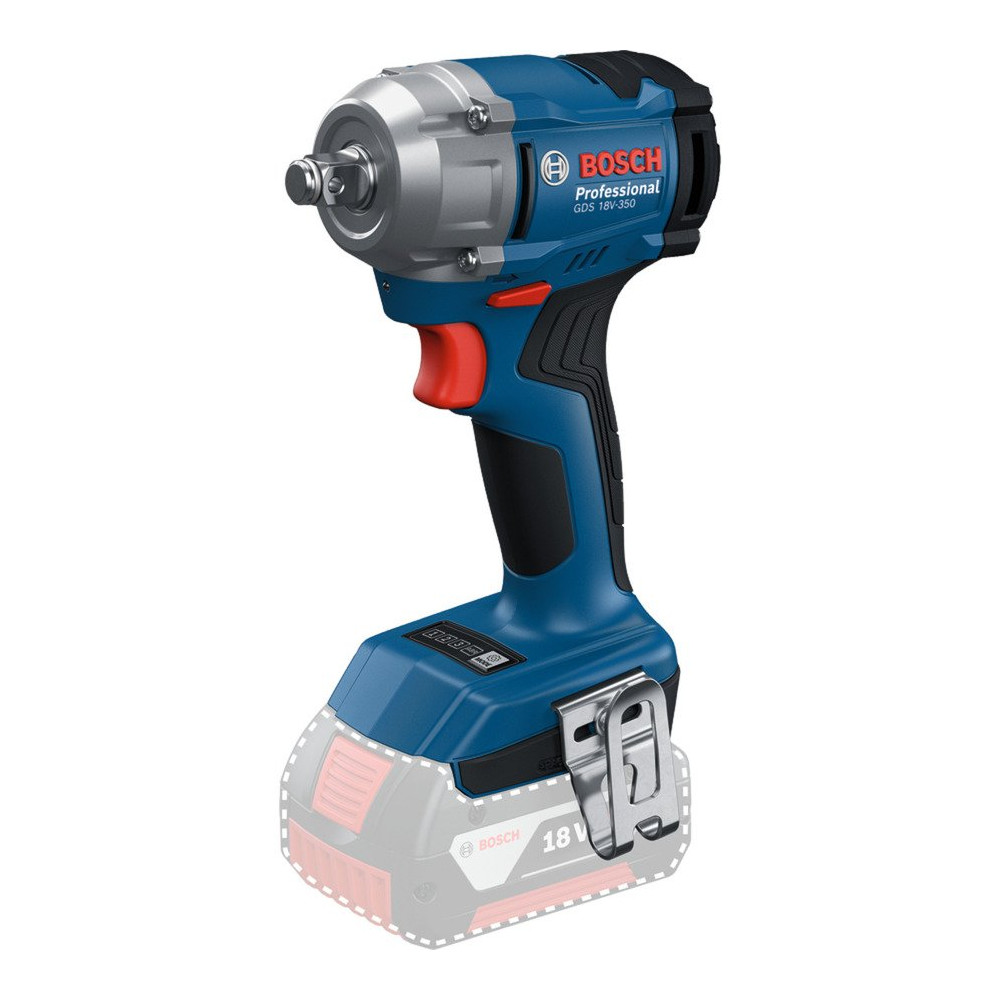 Bosch Avvitatore a impulsi a batteria GDS 18V-350 Professional solo, 18 Volt