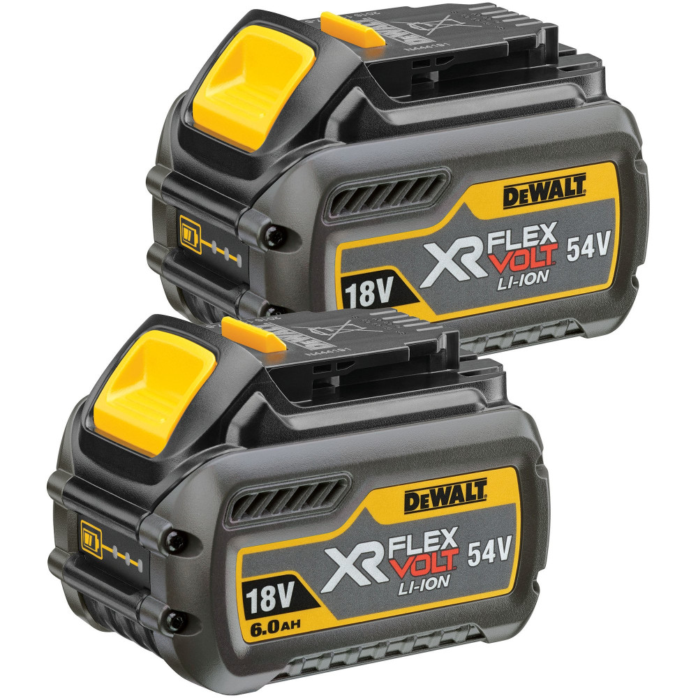 DEWALT Kit di avvio batteria XR FLEXVOLT DCB546T2, 54 Volt