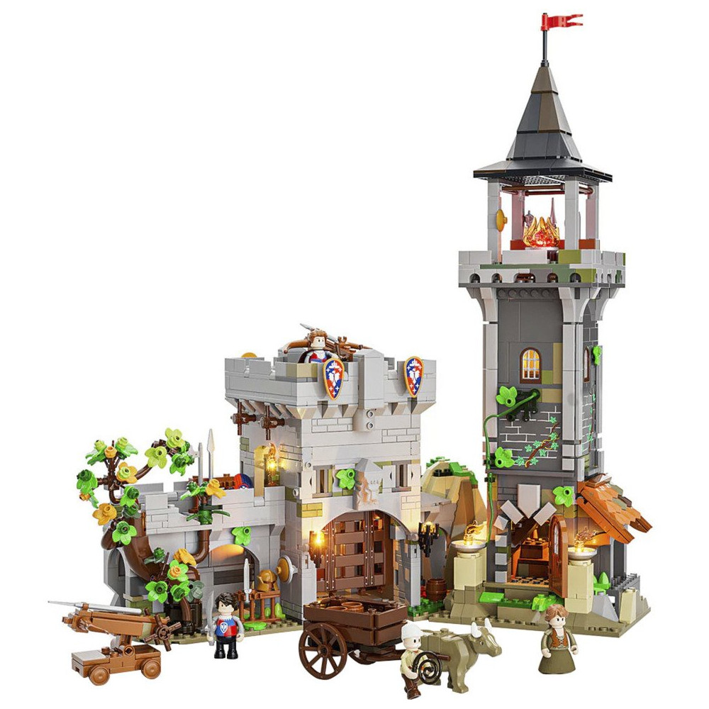 Lumibricks Torre di guardia medievale, Giochi di costruzione