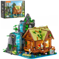 Lumibricks Capanna della cascata, Giochi di costruzione
