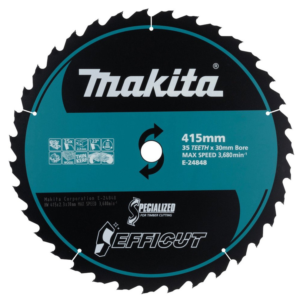 Makita Lama per sega circolare EFFICUT, Ø 415mm, 35 denti