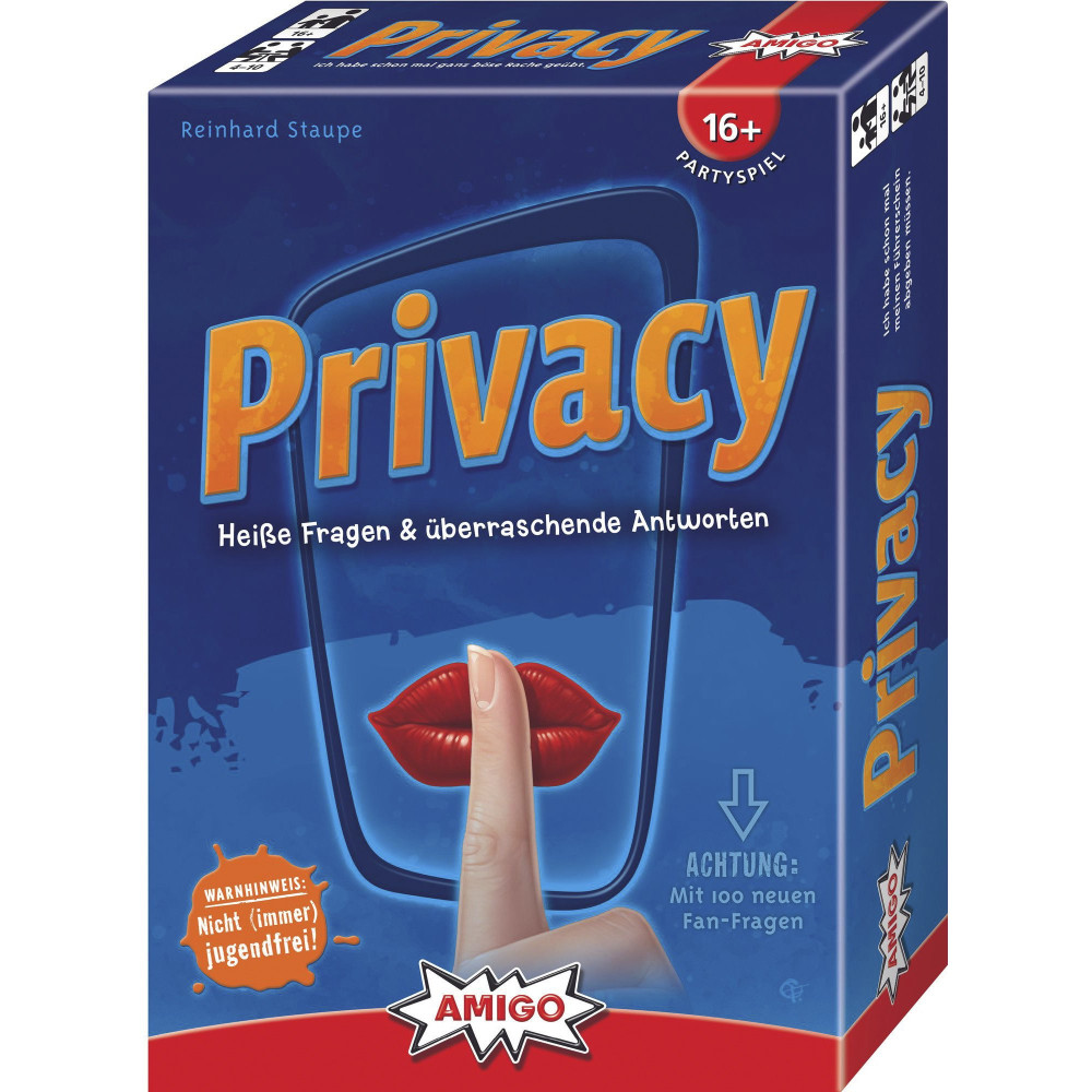 Amigo Privacy, Gioco di partito