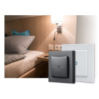 eQ-3 AG Homematic IP HmIP-WRC2-A-2, senza fili, RF Wireless, antrozzite, parete, 868-868,6 / 869,4-869,65 MHz, pulsanti