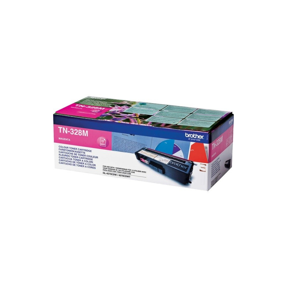 Brother TN-328M cartuccia toner 1 pz Originale Magenta